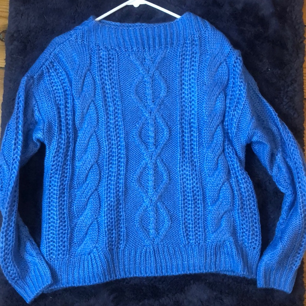 Large Baby Blue Sweater